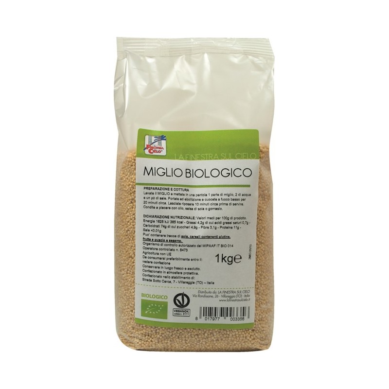 Fsc miglio decorticato bio 1 kg