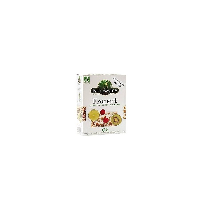 Pane azzimo bio bianco 200 g