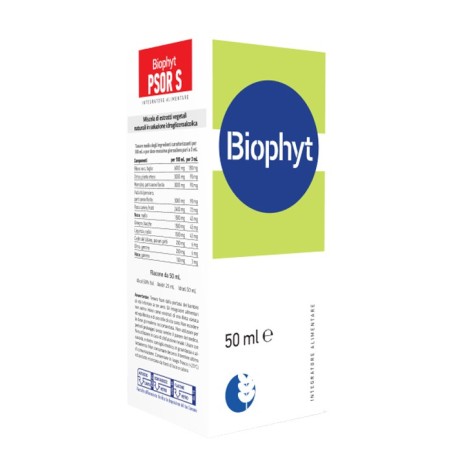 Biophyt psor s 50 ml soluzione idroalcolica Biophyt psor s 50 ml soluzione idroalcolica