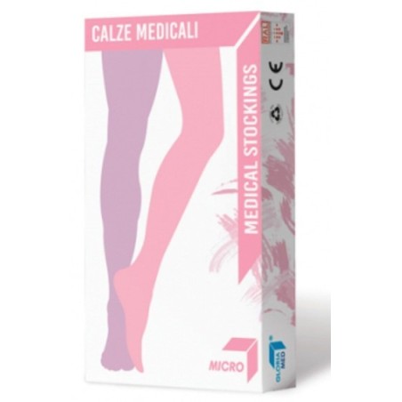 Gloriamed micro 191 gambaletto lungo beige misura medium 1 paio Gloriamed micro 191 gambaletto lungo beige misura medium 1 paio