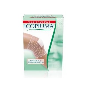 Benda icopiuma a compressione fisiologica per gamba e ginocchio cal 5 1 pezzo