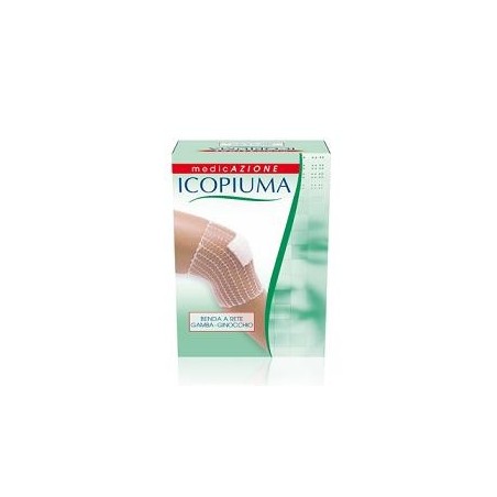 Benda icopiuma a compressione fisiologica per gamba e ginocchio cal 5 1 pezzo