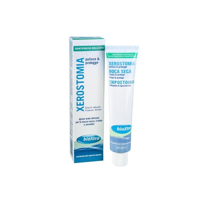 Bioxtra dentifricio delicato 50 ml Bioxtra dentifricio delicato 50 ml