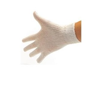 Guanto cotone bianco 8