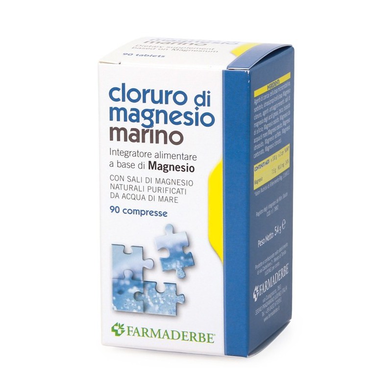Cloruro di magnesio marino 90 compresse