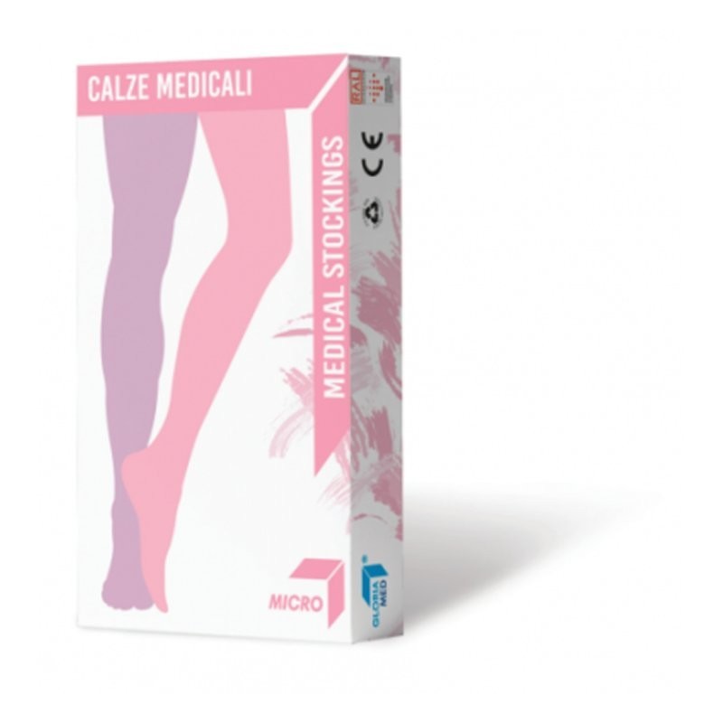 Gloriamed micro 181 gambaletto lungo beige misura large 1 paio