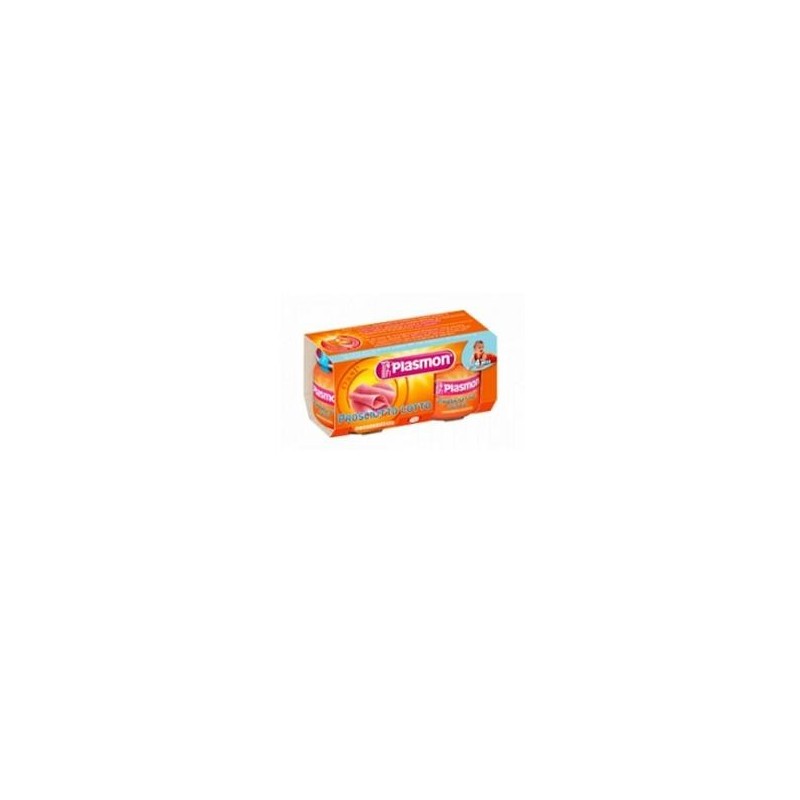 Plasmon omogeneizzato prosciutto cotto 80 g x 2 pezzi Plasmon omogeneizzato prosciutto cotto 80 g x 2 pezzi