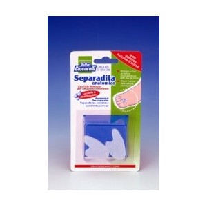 Bianco semitrasparente sagomato igienepiede 2 pezzi