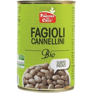Fagioli cannellini pronti bio 400 g