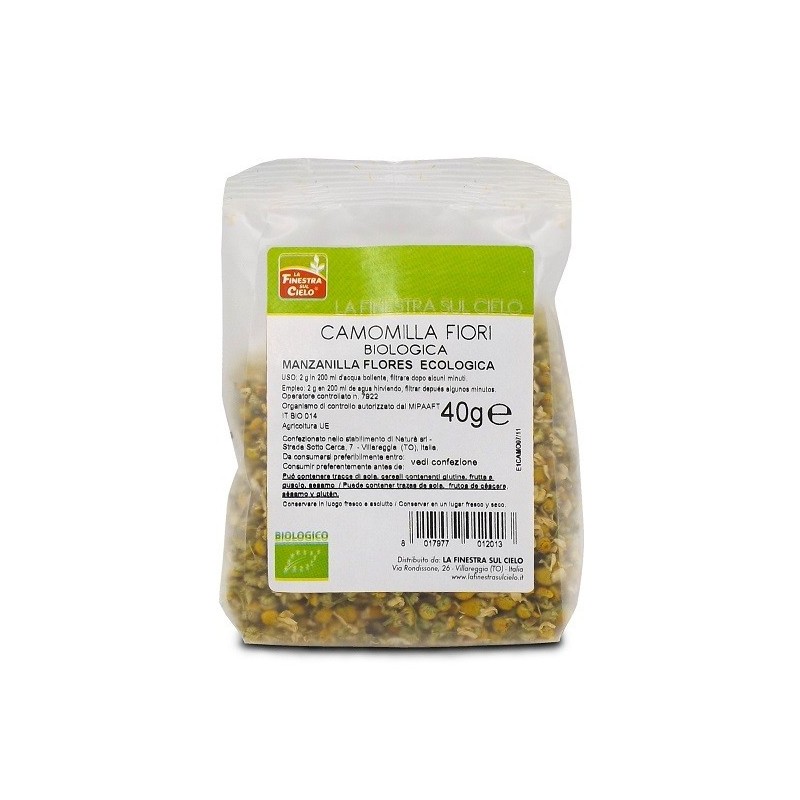 Fsc camomilla fiori interi bio 40 g