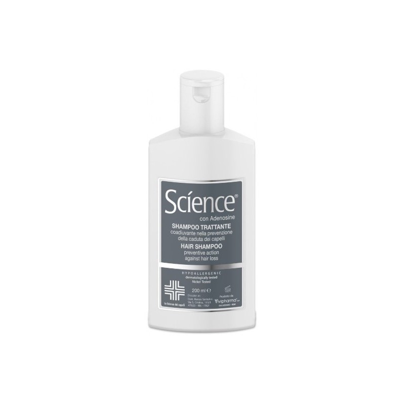 Science shampoo prevenzione caduta con adenosinone 200 ml