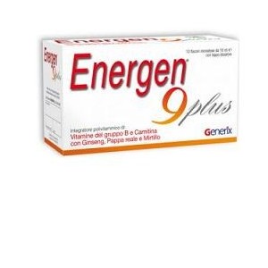 Energen 9 plus 10 flaconcini 10 ml