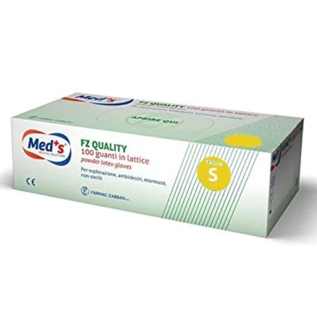 Guanti meds lattice per esplorazione fz quality misura small1 scatola 100 guanti