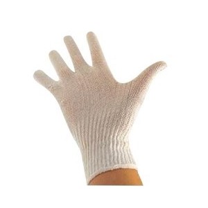 Guanto chirurgico cotone felpato 6,5