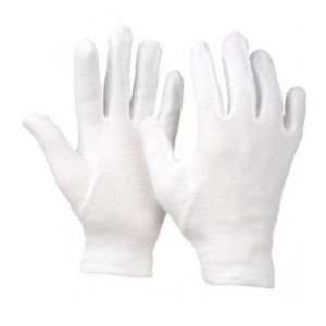 Guanto chirurgico cotone felpato 7,5