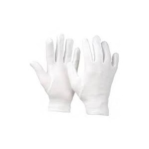 Guanto chirurgico cotone felpato 7,5