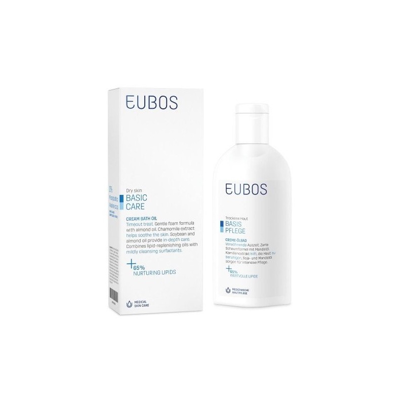 Eubos olio bagno 200 ml