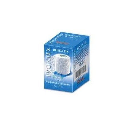 Benda elastica prontex fix autofissante 6 cm di altezza per4 metri in estensione