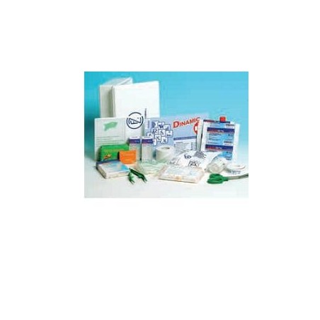 Astuccio pronto soccorso dinamic pronto per l'uso per tuttele esigenze di sicurezza e di prevenzione Astuccio pronto soccorso dinamic pronto per l'uso per tuttele esigenze di sicurezza e di prevenzione