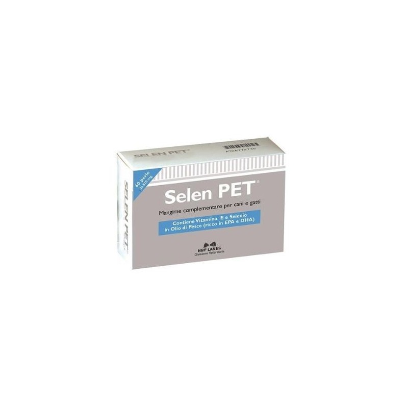 Selen pet cani gatti blister 60 perle