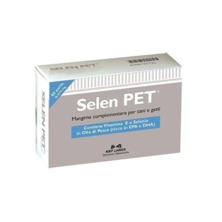 Selen pet cani gatti blister 60 perle