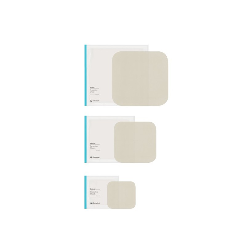 Brava piastra protettiva per stomia 10x10 cm 10 pezzi