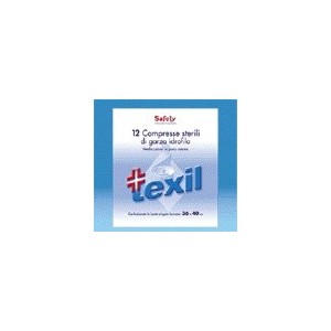 Prontex garza compressa 12/8 36x40cm 12 pezzi