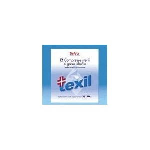 Prontex garza compressa 12/8 15x15cm 50 pezzi