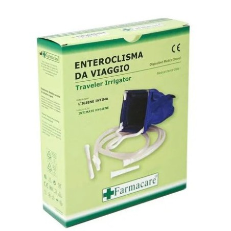 Enteroclisma da viaggio simplex con cannula