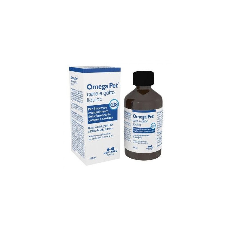 Omega pet olio flacone 100 ml