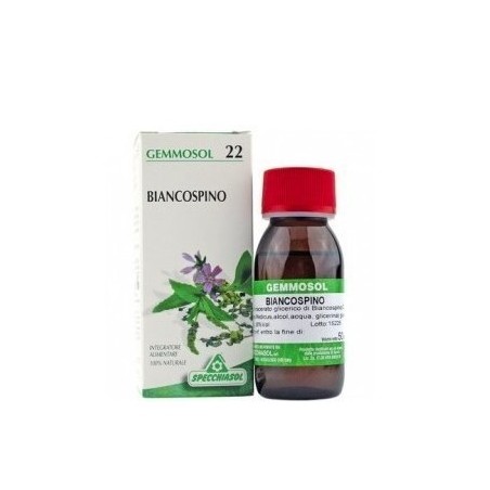 Gemmosol 22 biancospino 50ml