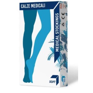 Gloriamed soft 151 gambaletto lungo beige misura medium 1 paio