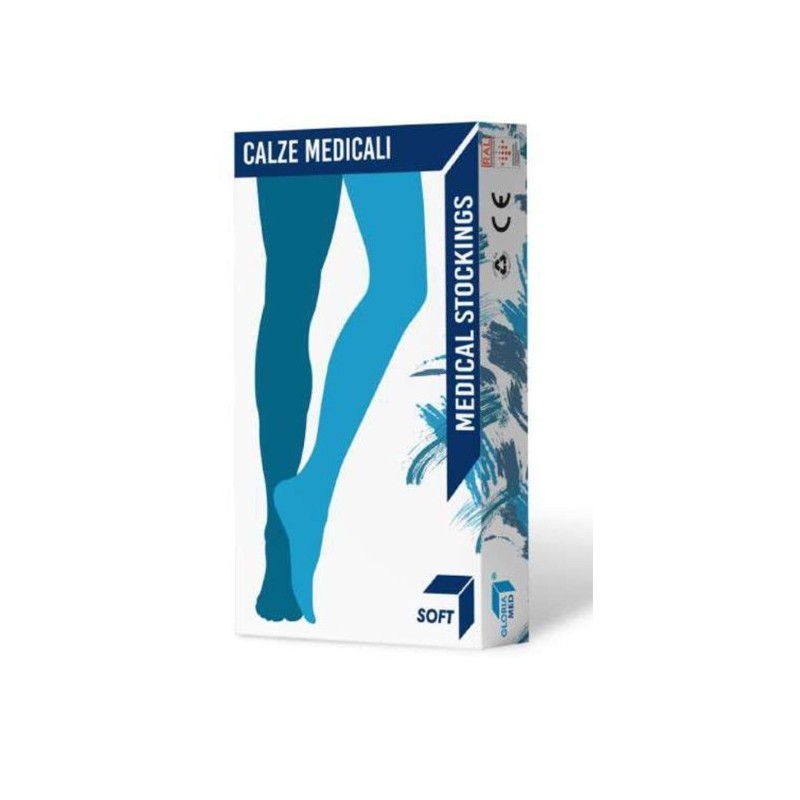 Gloriamed soft 151 gambaletto lungo beige misura medium 1 paio