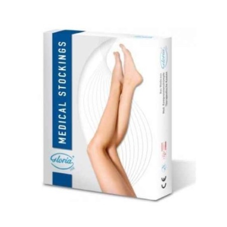 Gloriamed soft 141 gambaletto corto beige misura medium 1 paio