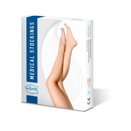 Gloriamed soft 241 gambaletto lungo beige misura medium 1 paio