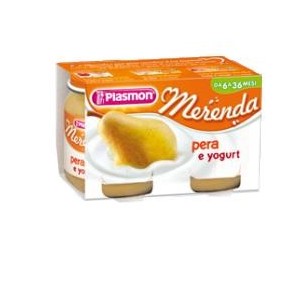 Plasmon omogeneizzato yogurt pera 120 g x 2 pezzi