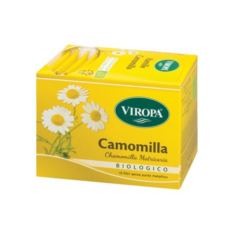 Viropa camomilla bio 15 bustine