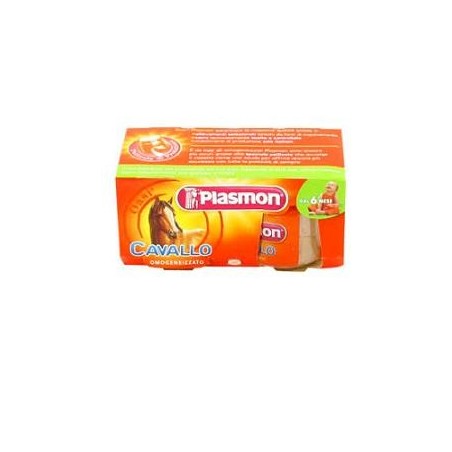 Plasmon omogeneizzato cavallo 80 g x 2 pezzi