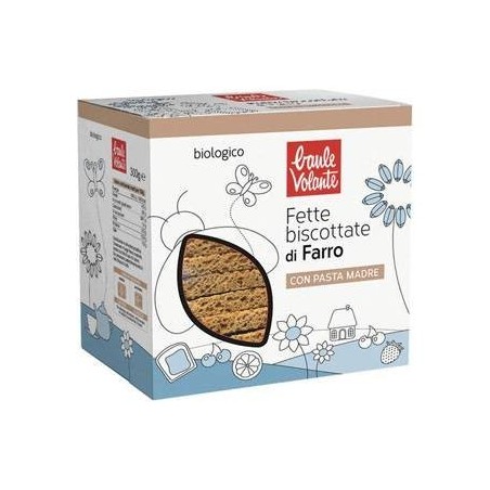Fette biscottate farro bianco 300 g Fette biscottate farro bianco 300 g