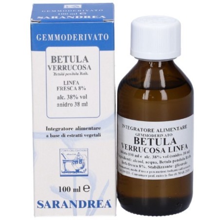 Betula verrucosa linfa 100 ml macerato glicerico