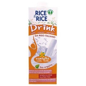 Rice&rice bevanda di riso alla vaniglia 1 litro