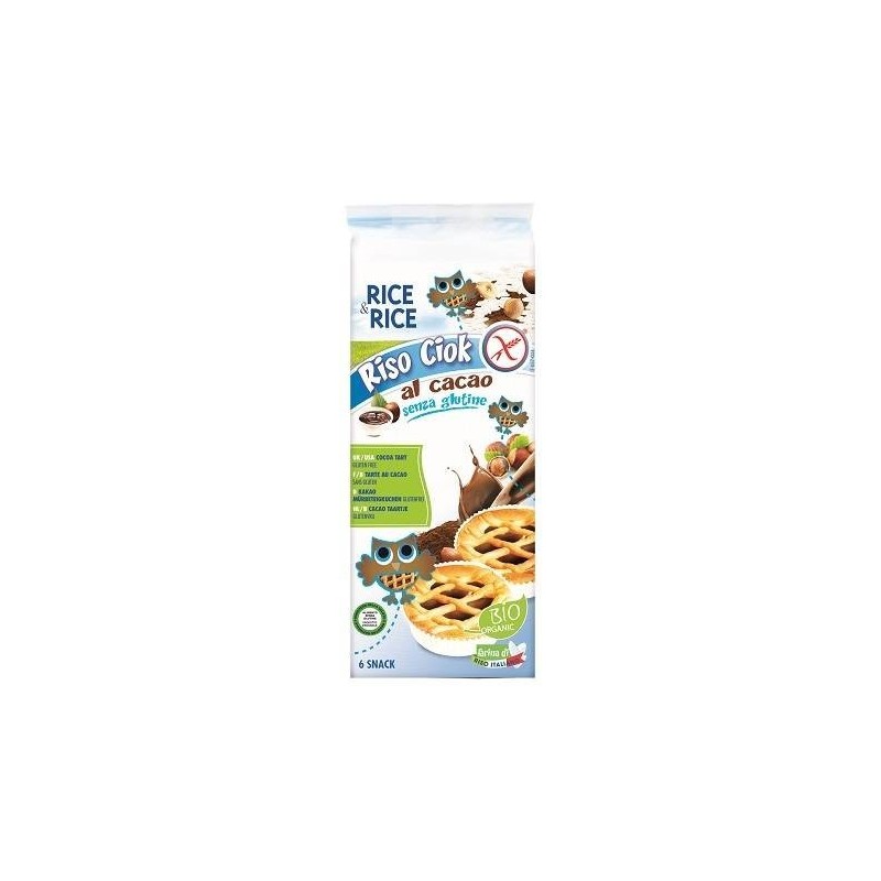 Rice&rice riso ciok al cacao 6 x 33 g Rice&rice riso ciok al cacao 6 x 33 g