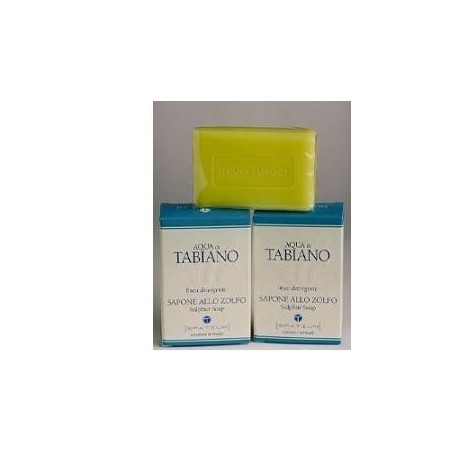 Aqua di tabiano sapone allo zolfo 100 g