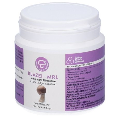 Agaricus blazei mycology research laboratories 90 compresse