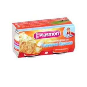 Plasmon omogeneizzato formaggino parmigiano 80 g x 2 pezzi