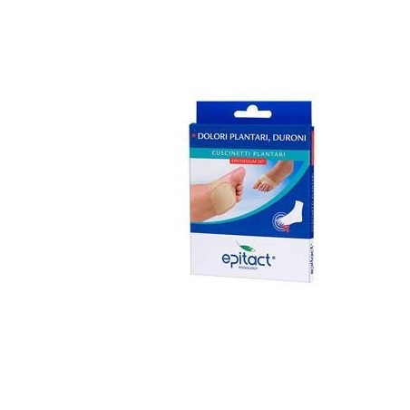 Cuscinetto plantare per dolori plantari eduroni in gel di silicone epithelium 26 epitact taglia medium