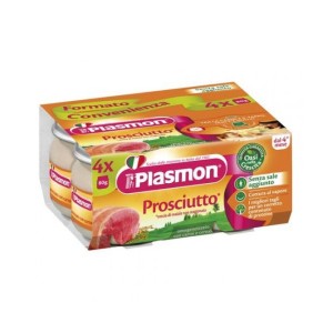 Plasmon omogeneizzato prosciutto cotto 4 x 80 g