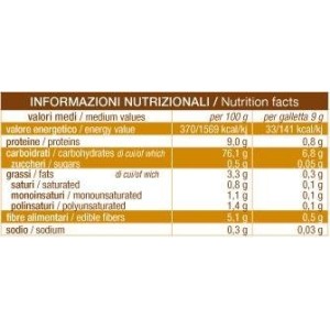 Gallette cereali 100 g