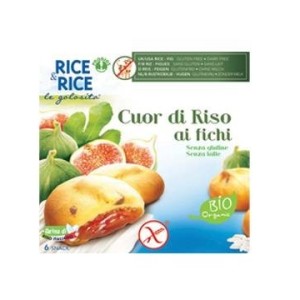 Rice&rice cuor di riso ai fichi senza latte 6 x 33 g