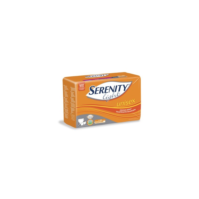 Pannolone per incontinenza serenity unisex 30 pezzi